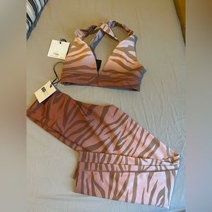Beach riot set / brand new with tags / XS / Lapis